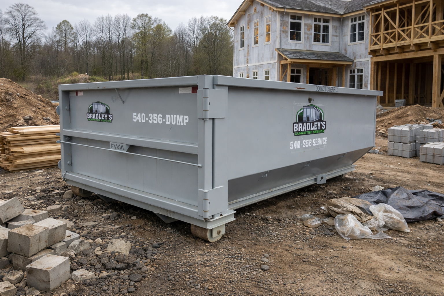 Bradley's Dumpster Service team in Waynesboro Virginia